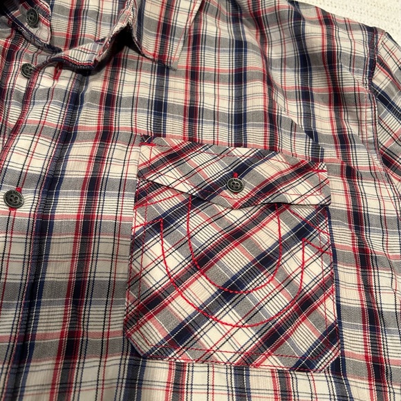 True Religion Button Down Shirt XXXL - Picture 2 of 5